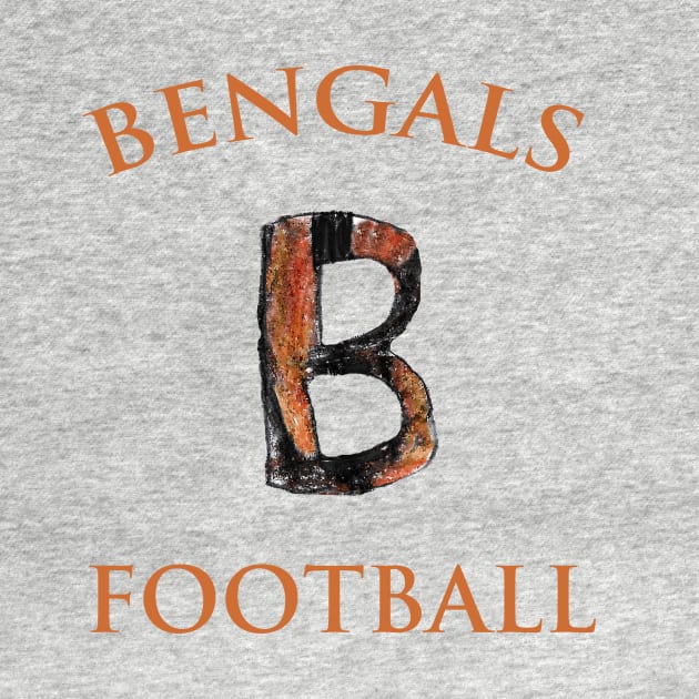 Cincinnati Bengals Football Logo Drawing by Kids’ Drawings 